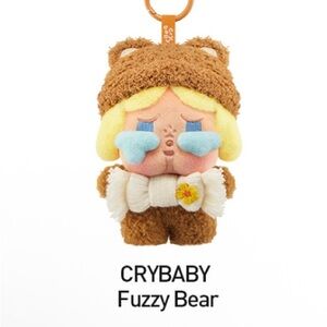 Pop Mart Fluffy & Cozy Plush Pendant Blind Box- Crybaby Fuzzy Bear